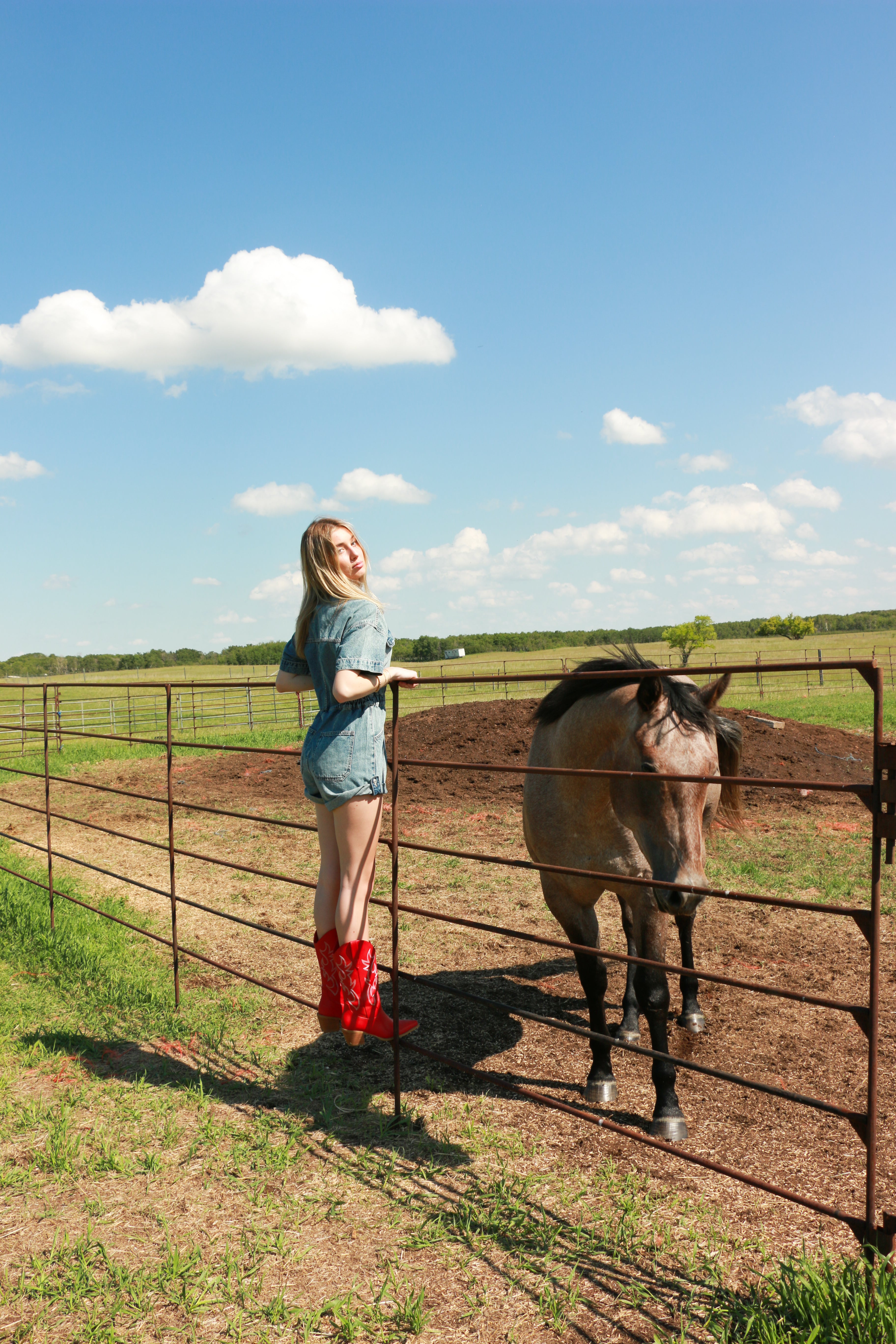 We The Free Marci Cuffed Shortall – A casual denim shortall with cuffed hems and a relaxed fit, offering a comfortable and stylish look, Marrakesh