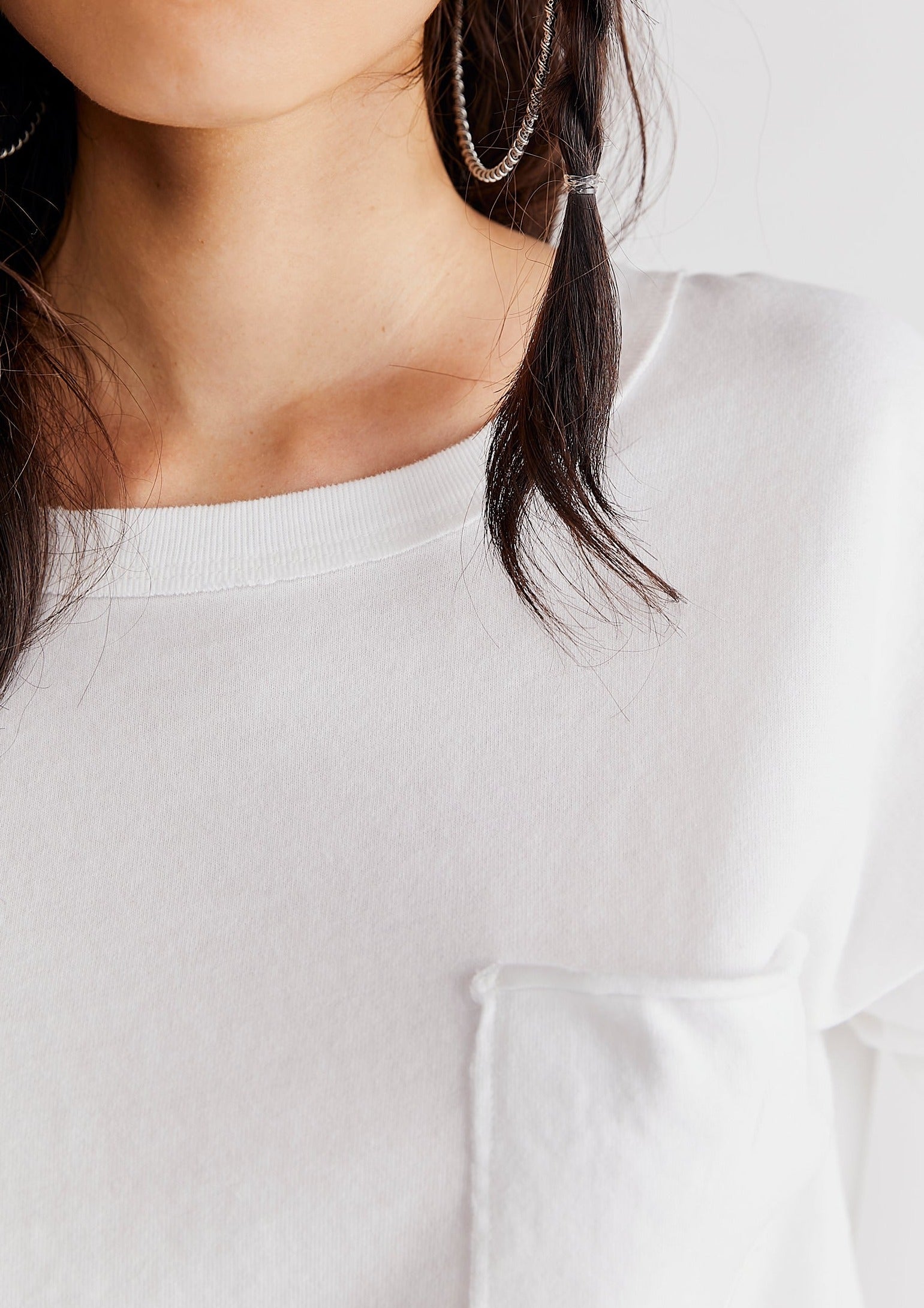 We The Free Fade Into You Tee with a slightly oversized design, crew neckline, and faded fabric for an effortless, laid-back style, Ivory