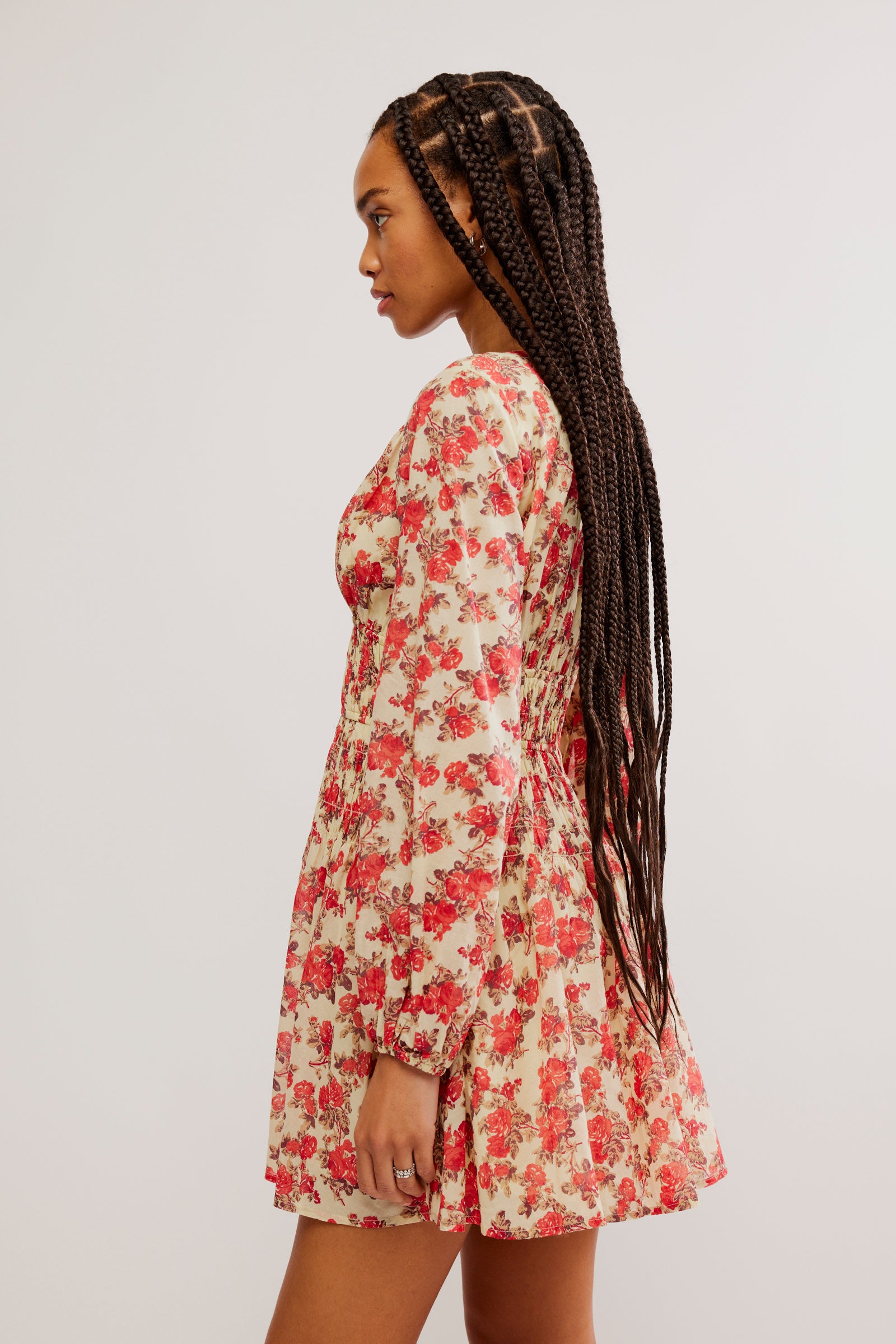 Free People Keep You Mini Dress with a relaxed fit, v neckline, and a flattering silhouette, perfect for an effortless, feminine style, Classic Combo