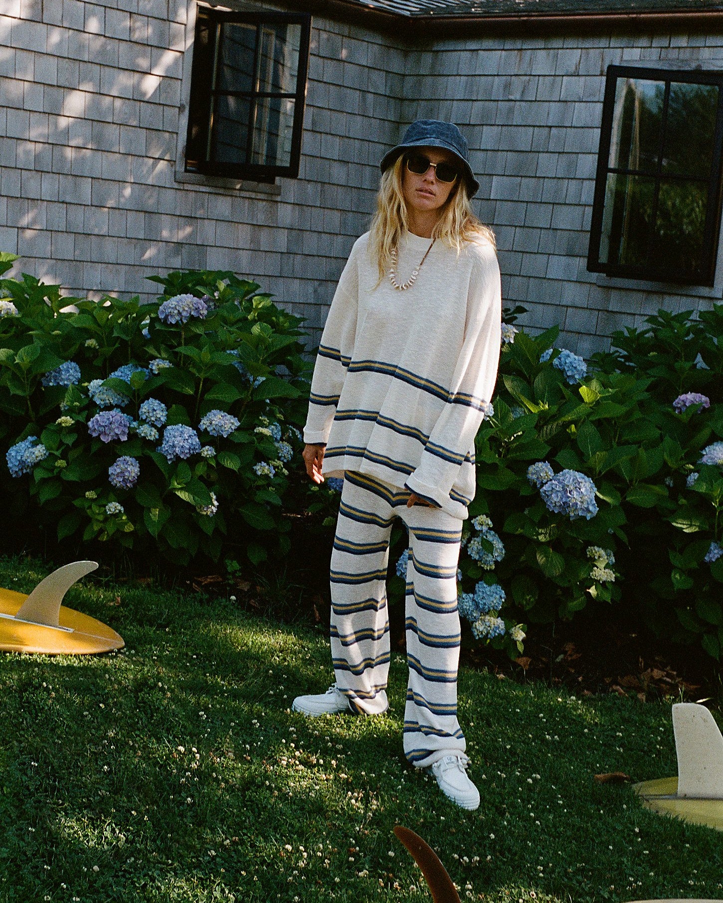 Free People Mariner Sweater Set – a cozy two-piece set featuring a slouchy knit sweater and matching wide-leg pants with a relaxed fit, Nomadic Desert Combo