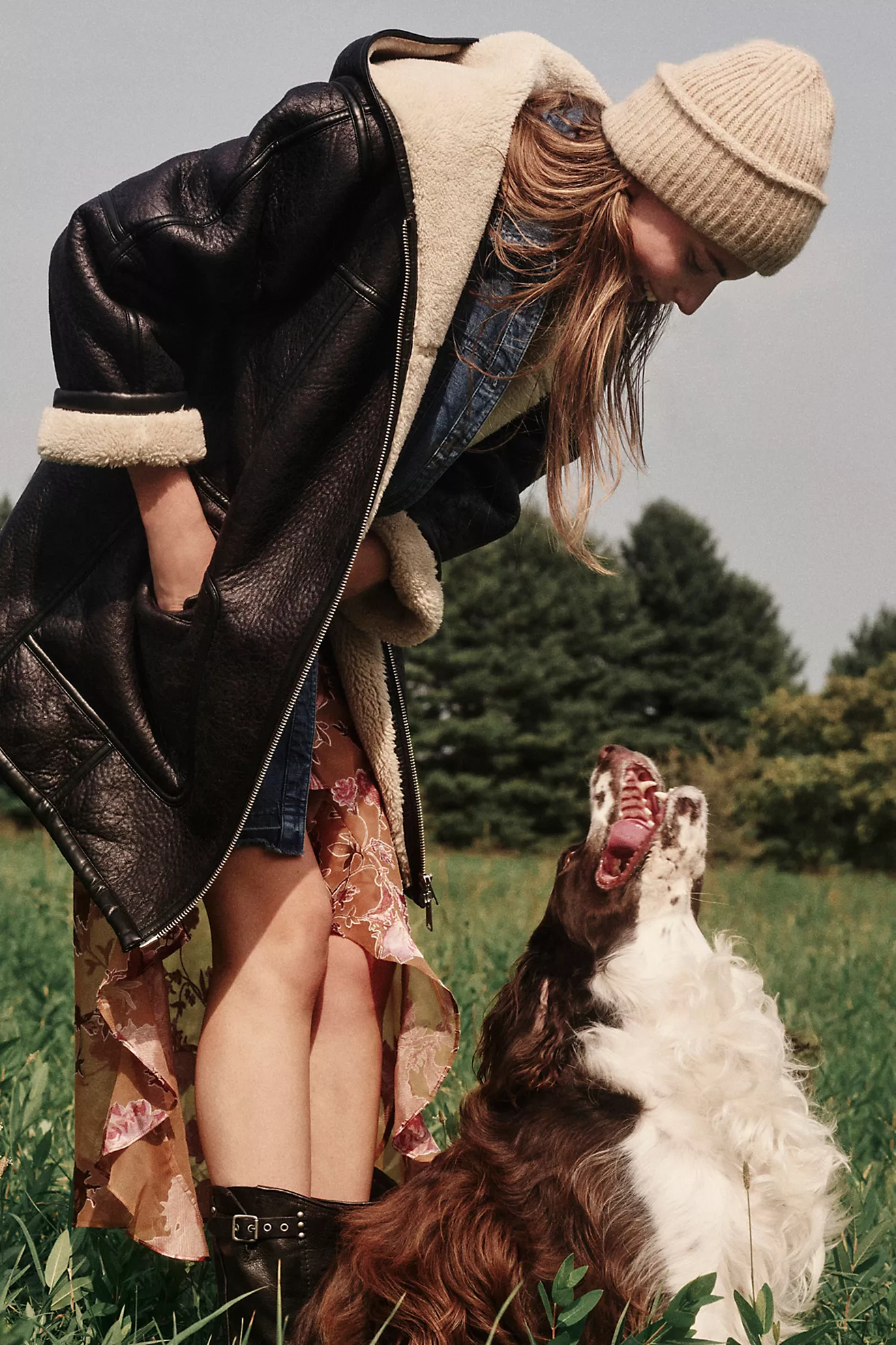 Free People Harbor Marled Ribbed Beanie – A cozy, ribbed knit beanie with a marled pattern, offering warmth and a stylish, casual look, Camel