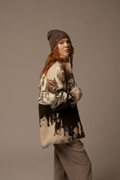 Printed Sherpa Fleece