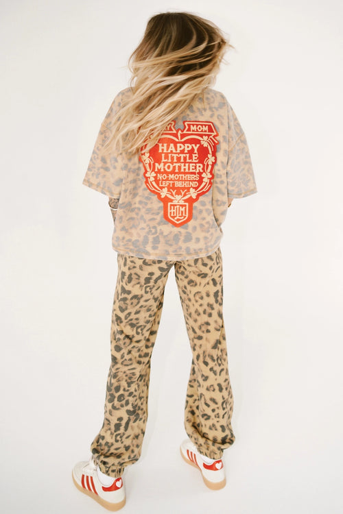 Sorry Mom Tee | Leopard