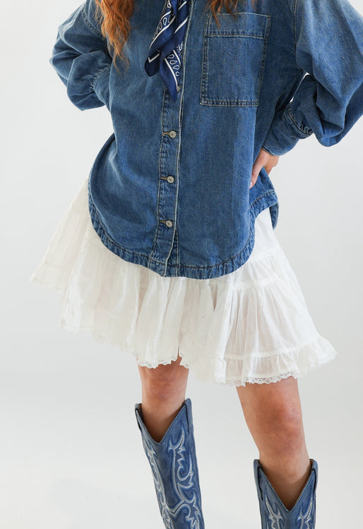 Campiri Frill Skort | Cloud Dancer
