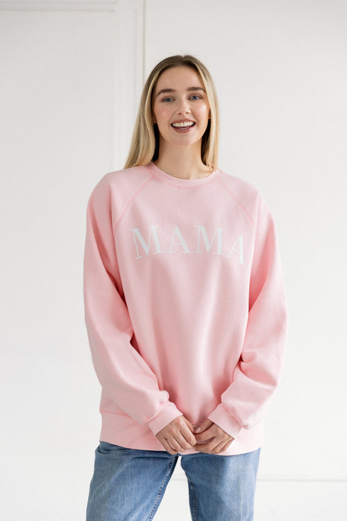 MAMA Not Your Boyfriend's Crew | Pink w/ White