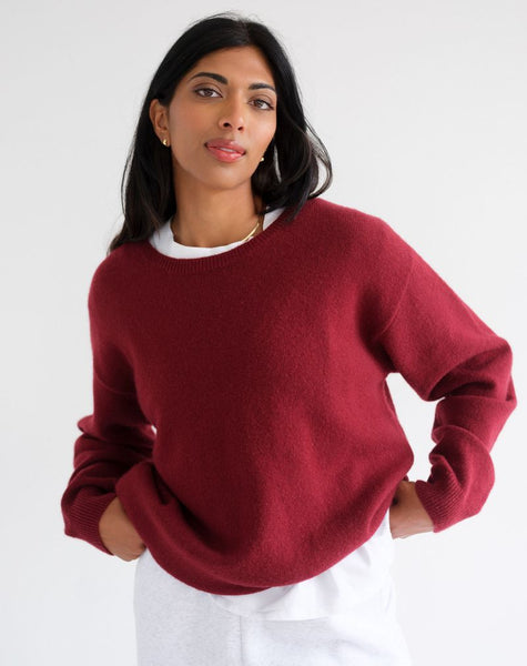 Oversized Knitted Crewneck