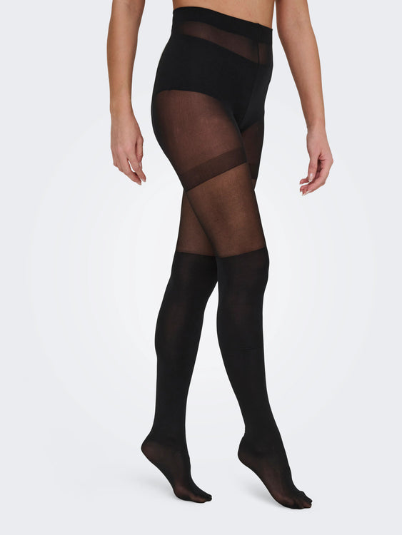 Kelly Sheer Tights | Black