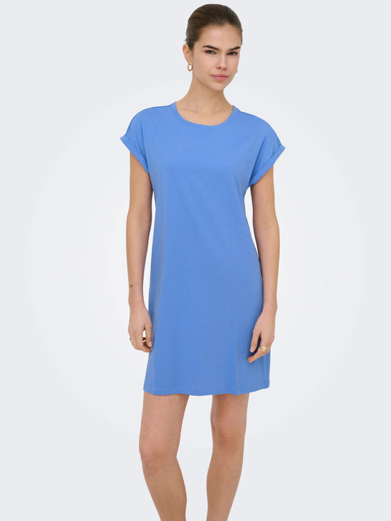 Bloom T-Shirt Dress | Ultramarine
