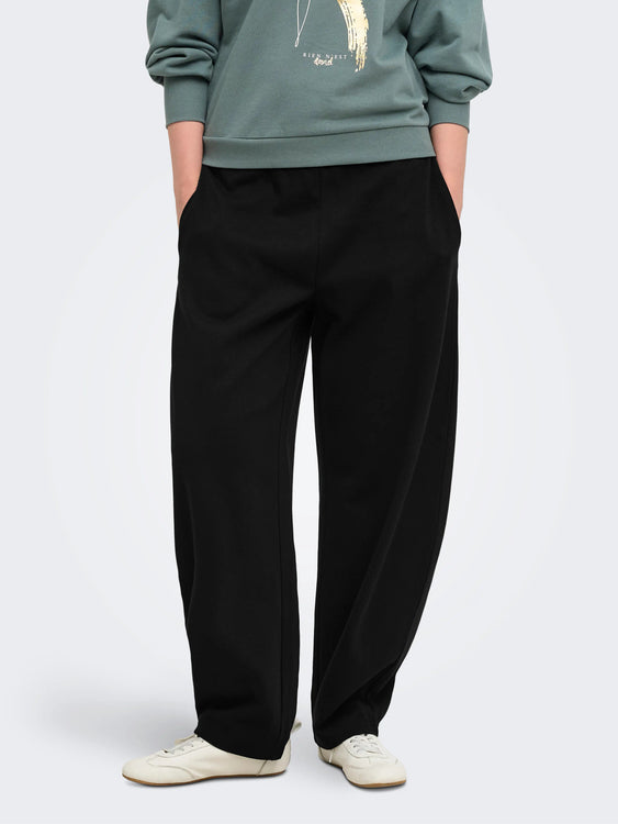 Ofelia Barrel Sweatpants | Black