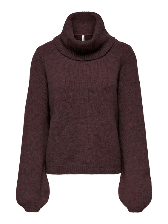 Sophie Rollneck Sweater | Fudge Melange