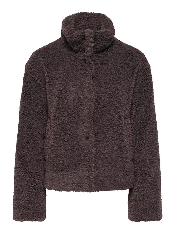 Tora Teddy Jacket | Coffee Bean