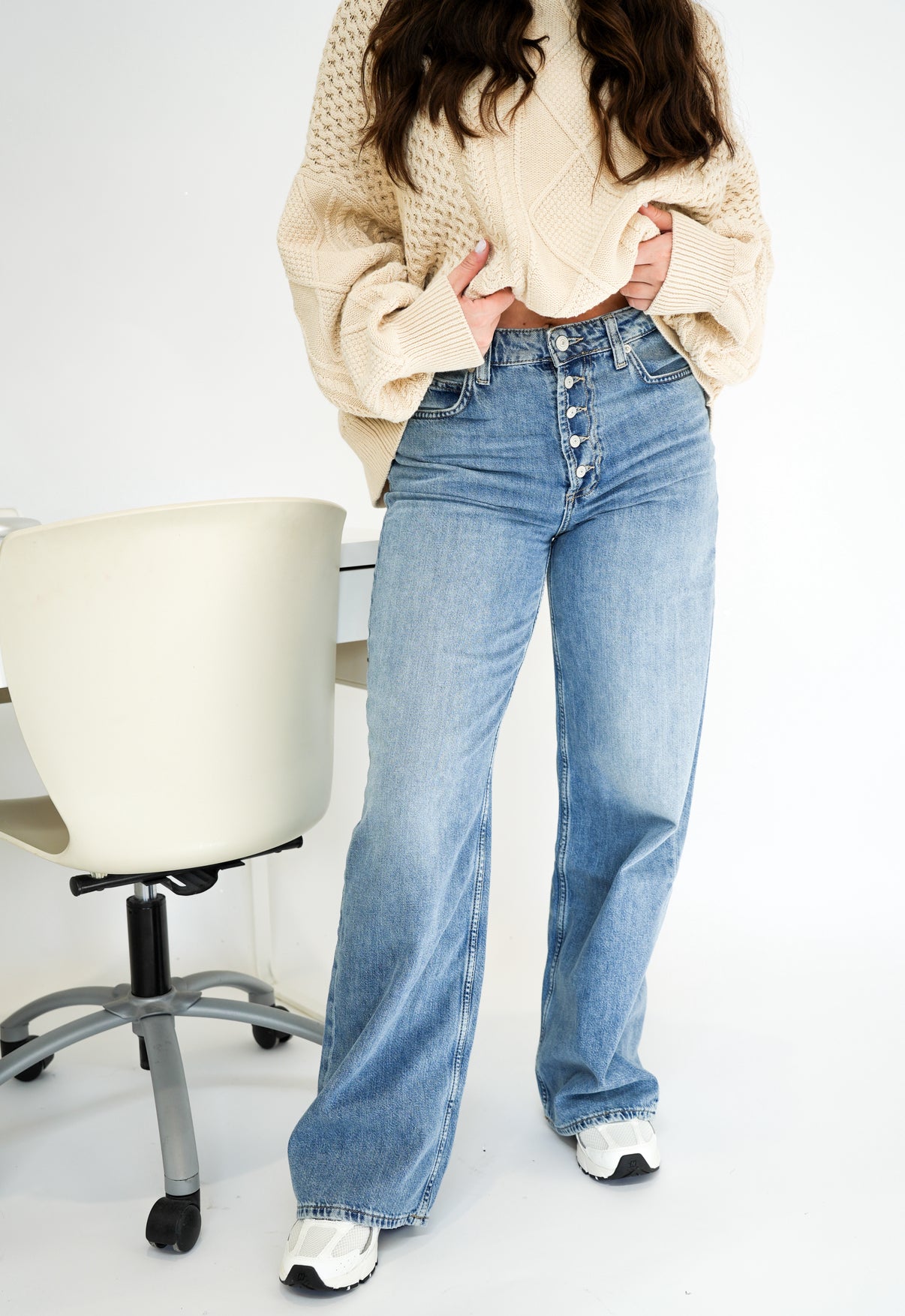 Free People Nia Low Rise Boyfriend Jeans with a relaxed, slouchy fit, low-rise waist, and classic denim styling, Friday