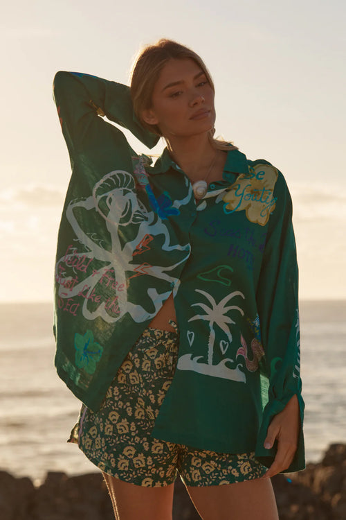 The Don Julio Seas The Day Shirt | Green