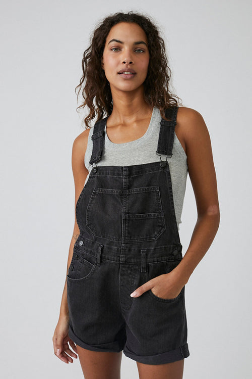 Ziggy Shortalls | Mineral Black