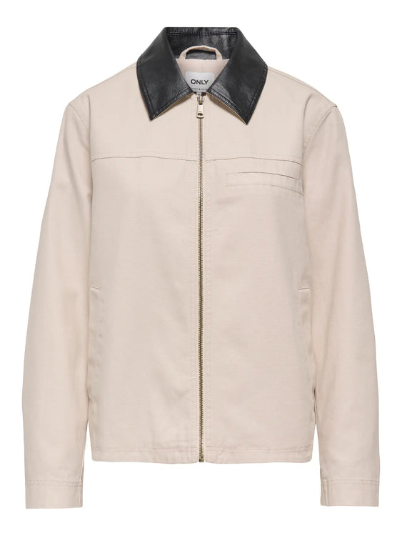 Barbara Canvas Mix Jacket