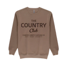 Country Liberty Country Club Crewneck with relaxed fit and front graphic logo