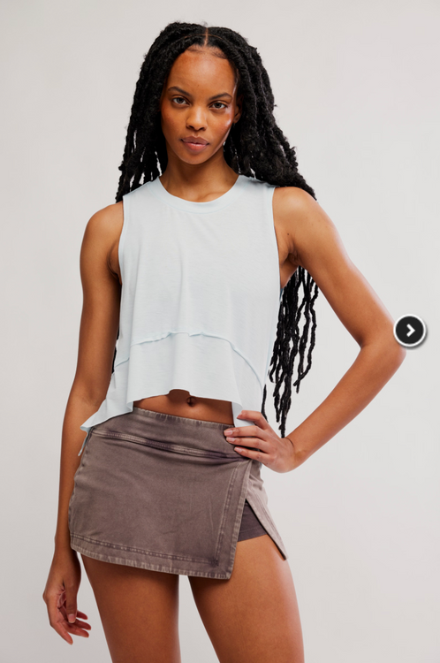 Hot Shot Mini Skort | Chocolate