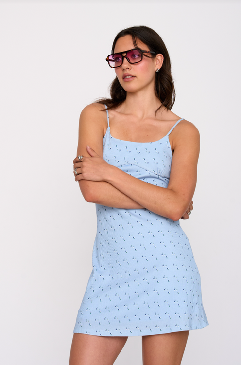 The Sonoma Mini Dress | Blue