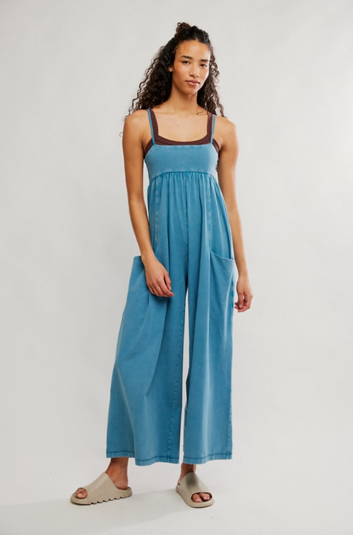 Hot Shot Strappy Onesie | Riptide