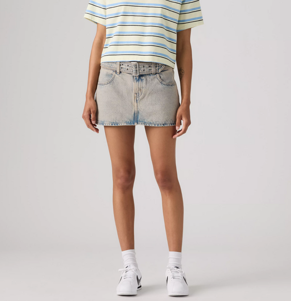 Belted Mini Skirt | Mine Time