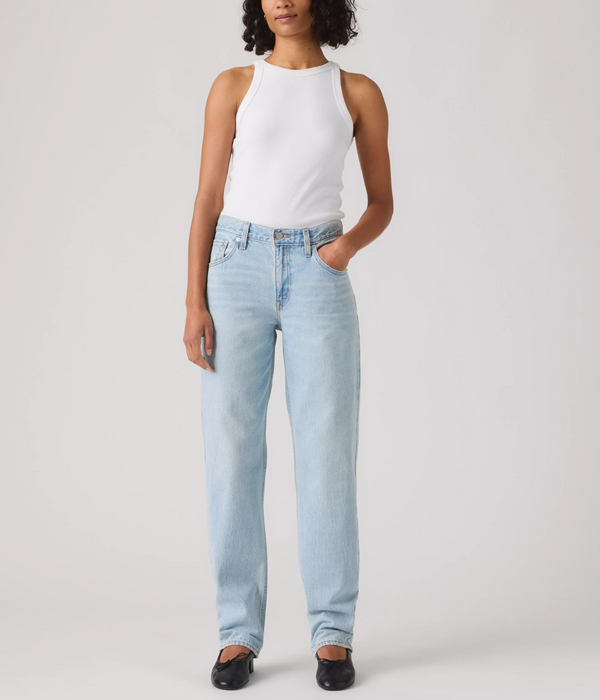 Loose Taper Jeans | Message Sent