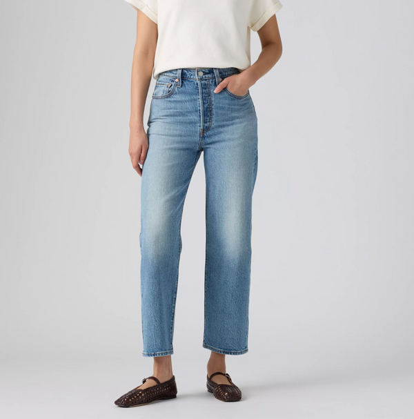 Ribcage Straight Ankle Jeans | Should Be Easy