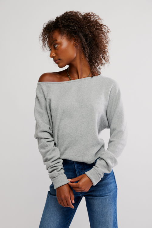 Jess Long Sleeve | Heather Grey