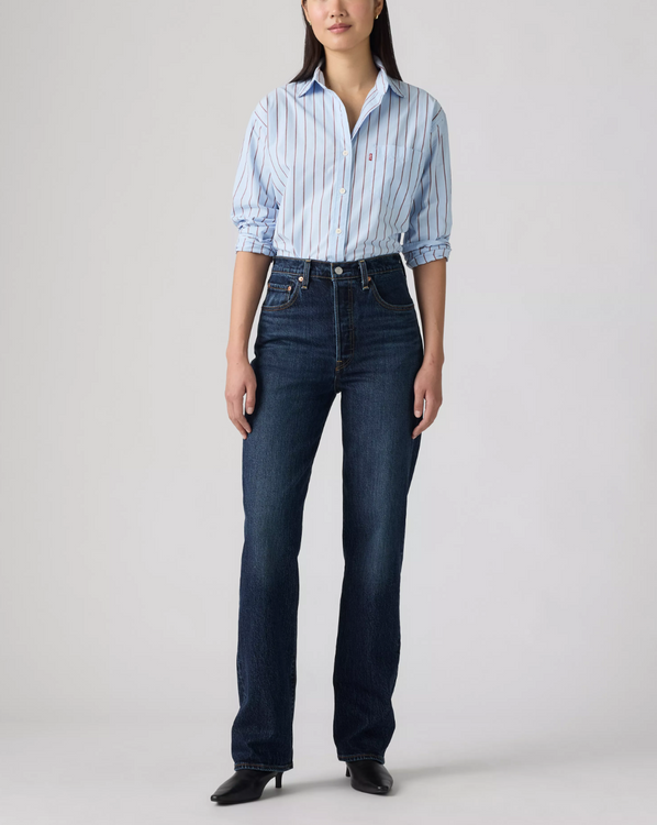 Ribcage Full Length Straight Jeans | Apply Now