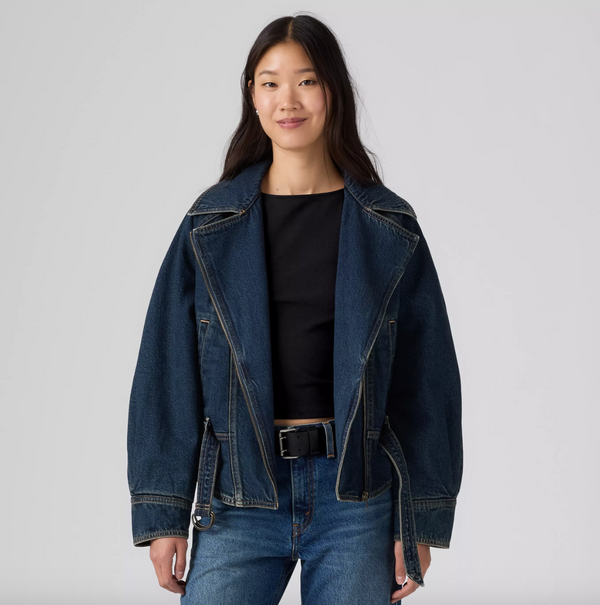 80's Bomber Trucker Jacket | Bellissima