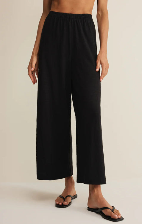 Scout Textured Slub Pant | Black