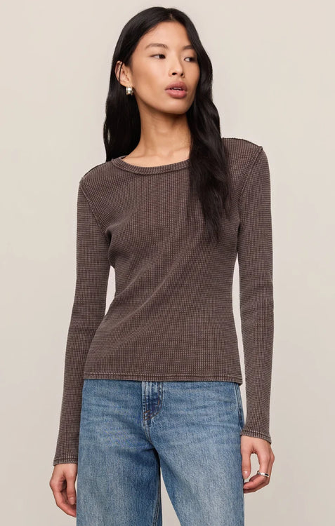 Arlet Mini Thermal Top | Dark Chocolate