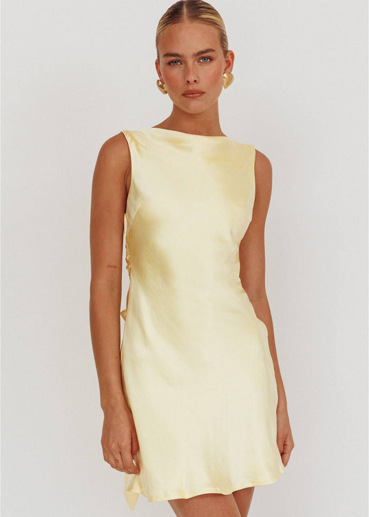 Buttercup Mini Dress | Lemon