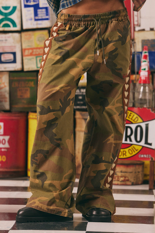 The Canvas Heart Pants | Camo