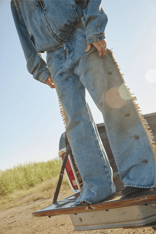 The Dirty Deeds Denim Chaps