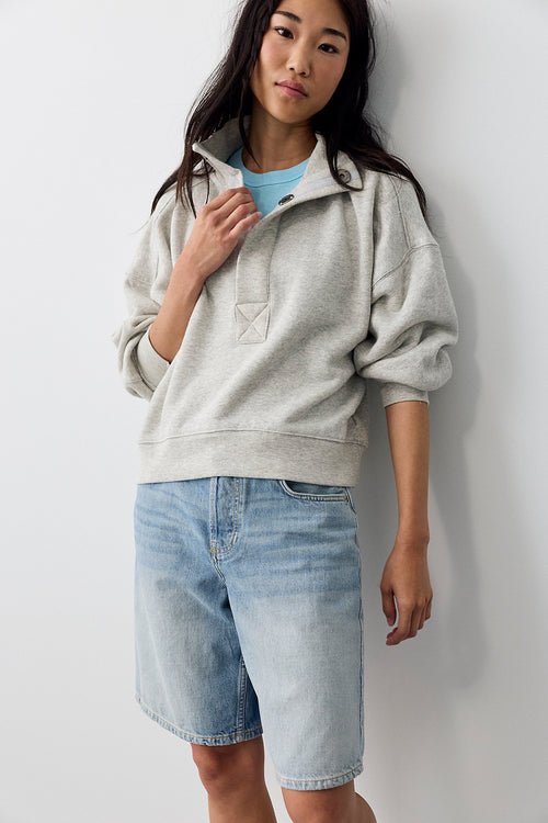 Timeless Pullover | Heather Grey