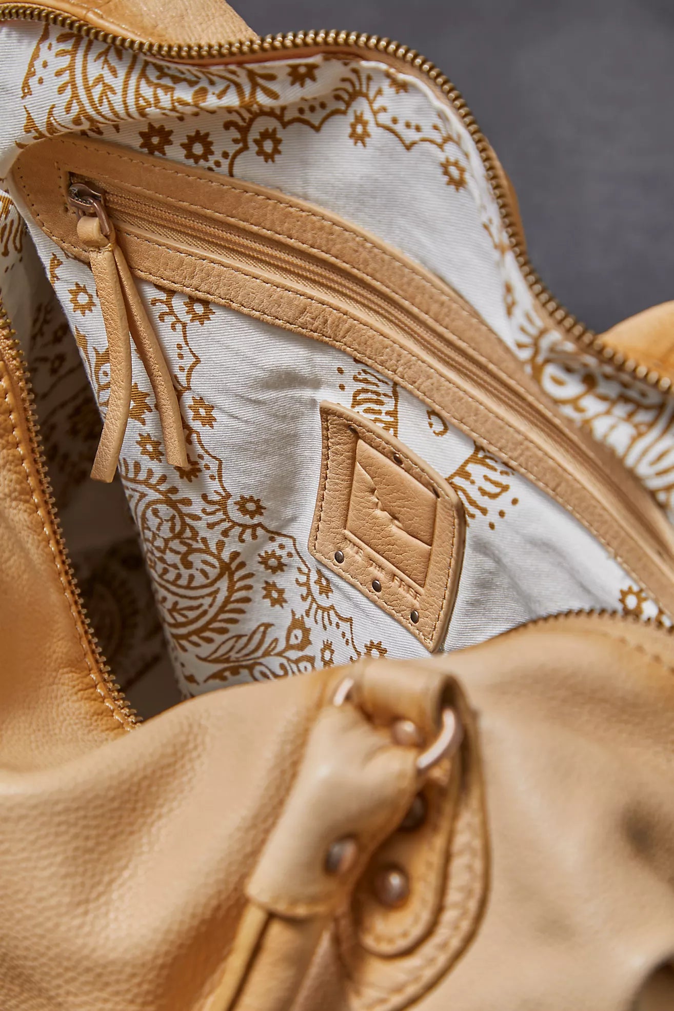 We the Free Emerson Tote Bag showcasing a spacious, simple design with sturdy handles, ideal for carrying essentials in style, Italian Straw