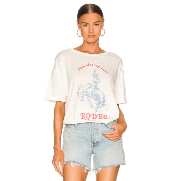 First Rodeo Oversized Tee | White