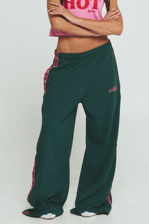 The Raving Hearts Pants | Green