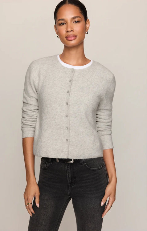 Medina Cozy Cardigan | Feather Grey