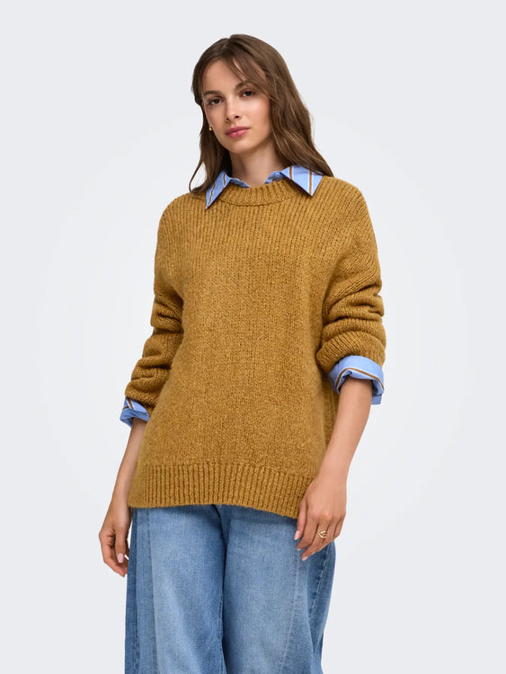 Henry Knit Pullover | Wood Thrush