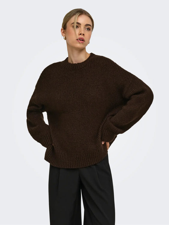 Henry Knit Pullover | Decadent Chocolate