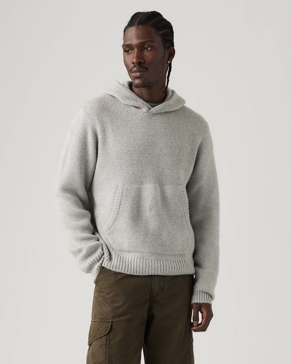 Portola Sweater Hoodie | Mid Tone Grey Heather