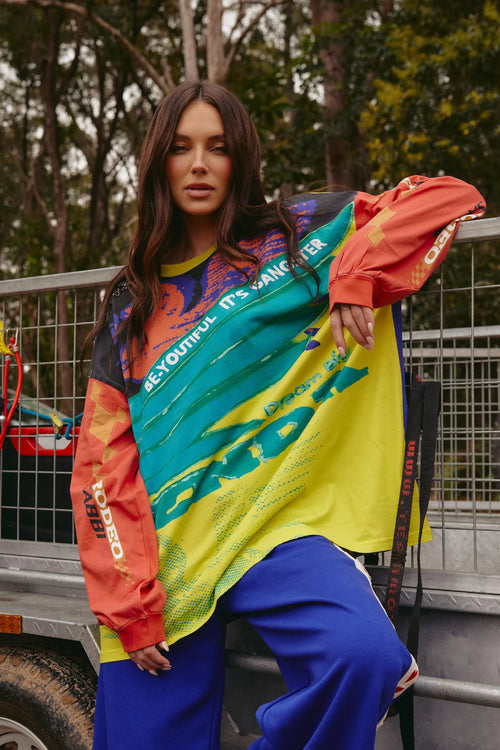 The It's Gangster Long Sleeve Tee | Yellow