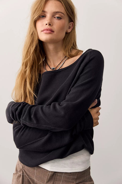 Jess Long Sleeve | Black