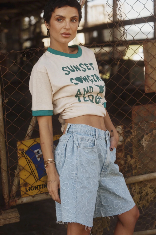 The Denim Jorts | Hearts
