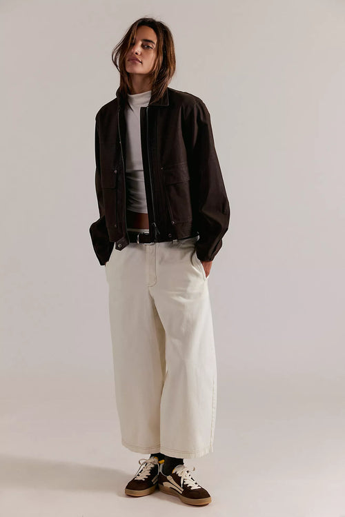 Lay Down Chino Trousers | Clean Ivory