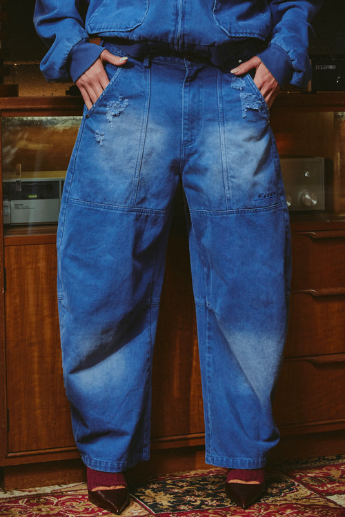 The Barrel Leg Trouser
