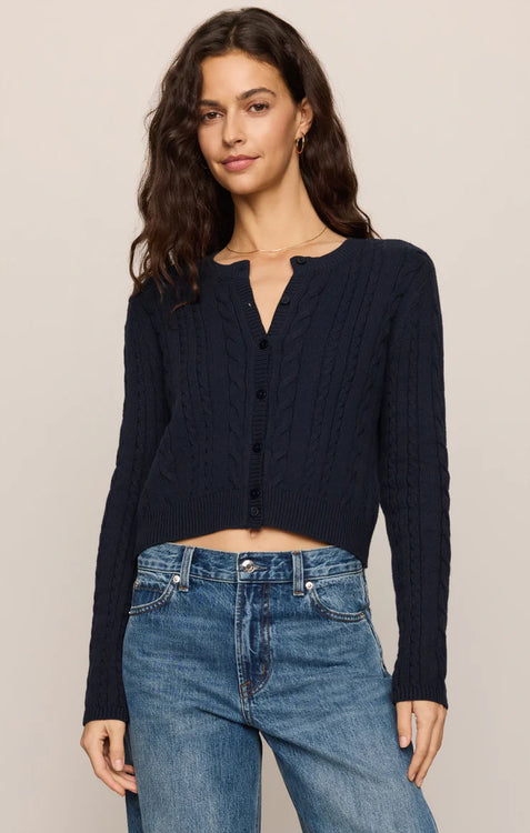 Cera Long Sleeve Cardigan | Eclipse