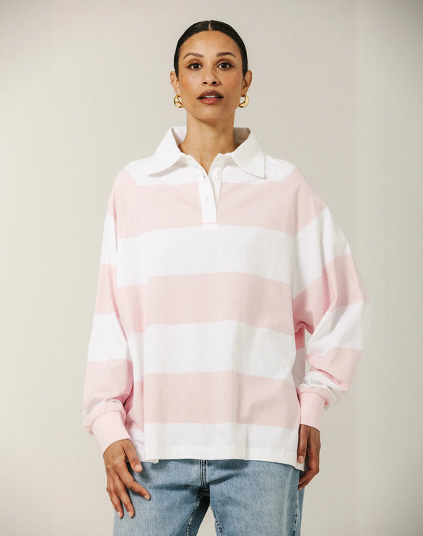 Rugby Polo Shirt | Rosé