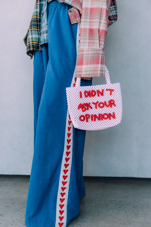 The Raving Hearts Pants | Blue